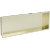 Mexen X-Wall-R нишева полица с яка 90 x 30 см, злато четкано - 1950903010
