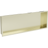Mexen X-Wall-R вдлъбната полица с яка 90 x 30 см, златна четка - 1950903010