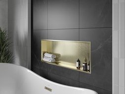 Mexen X-Wall-R стена полка с яка 90 x 30 см, златна - 1950903010