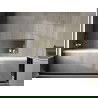 Mexen X-Wall-R нишов рафт с яка 75 x 30 cm, златист мат - 1950753010