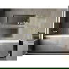 Mexen X-Wall-R нишов рафт с яка 75 x 30 cm, златист мат - 1950753010