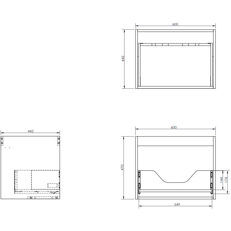 Mexen Orio баня шкаф 90 см с мивка Otis лява, 1S, 1D, лъскаво бяло - 91A13-09047-3-BBFF00-W18L00