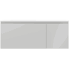 Mexen Orio шкаф за баня 120 см с мивка Otis лява, 1 чекмедже, 1 врата, сив мат/бял