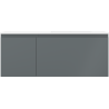 Mexen Orio шкаф за баня 120 см с мивка Otis дясна, 1S, 1D, графит мат/бял мат - 91A13-12047-3-BBFF66-W18P01