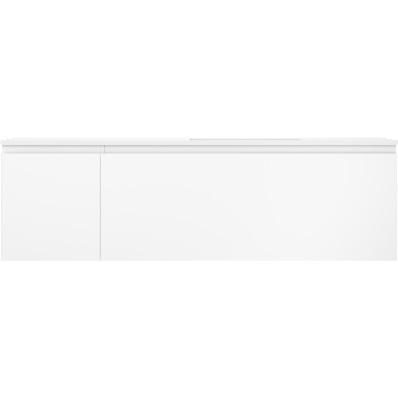 Mexen Orio баня шкаф 160 см с мивка Otis дясна, 1S, 1D, бяла мат - 91A13-16047-3-BBFF01-W18P01