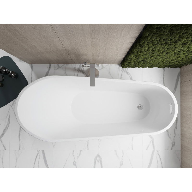 Mexen Oviedo свободно стояща вана 170 x 76 cm, бяла - 51561707600