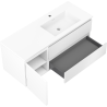 Mexen Orio шкаф за баня 120 см с мивка Otis дясна, 2S, 1D, бял мат - 91A13-12047-3-BBFFF01-W18P01