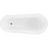 Mexen Retro самостоятелна вана 170 x 75 см, бяла, хромирани крака - 53251707500-00