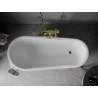 Mexen Retro свободно стояща вана 170 x 75 см, бяла, със златни крака - 53251707500-50