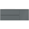 Mexen Orio баня шкаф 120 см с мивка Vela лява, 2S, 1D, графит мат/бяла мат - 91A13-12047-3-BBFFF66-W23L01