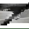 Mexen Retro свободностояща вана 170 x 75 cm, бяла/черна, бели крака - 53251707575-20