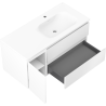 Mexen Orio шкаф за баня 100 см с мивка Vela дясна, 2S, 1D, бял мат - 91A13-10047-3-BBFFFF01-W23P01