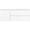 Mexen Orio шкафче за баня 120 см с мивка Vela дясно, 2S, 1D, бяло мат - 91A13-12047-3-BBFFFF01-W23P01