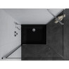 Mexen Pretoria люлееща се душ кабина 70 x 90 см, прозрачна, хром + душ тава Flat,