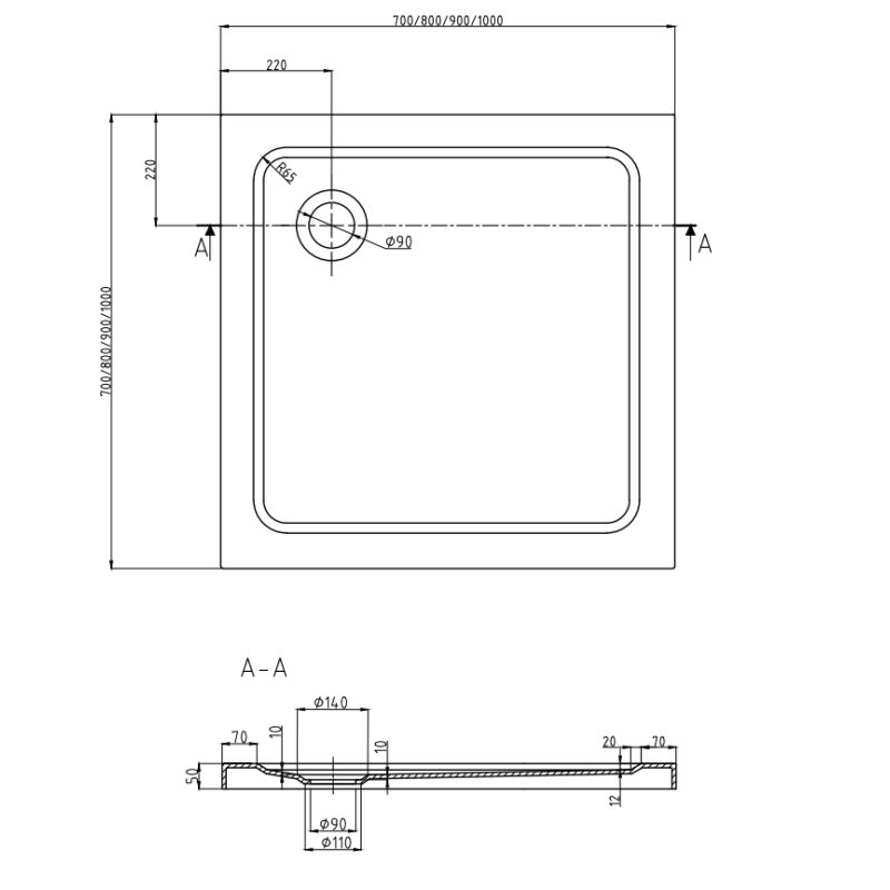 Mexen Pretoria отваряща се душ кабина 100 x 100 см, прозрачна, хромирана + тесен