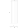 Mexen Lam-F акустични стенни панели 275 x 30 cm, филц 8 mm, технически фурнир,