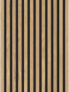 Mexen Lam-F акустични стенни панели 275 x 30 cm, филц 8 mm, технически фурнир,