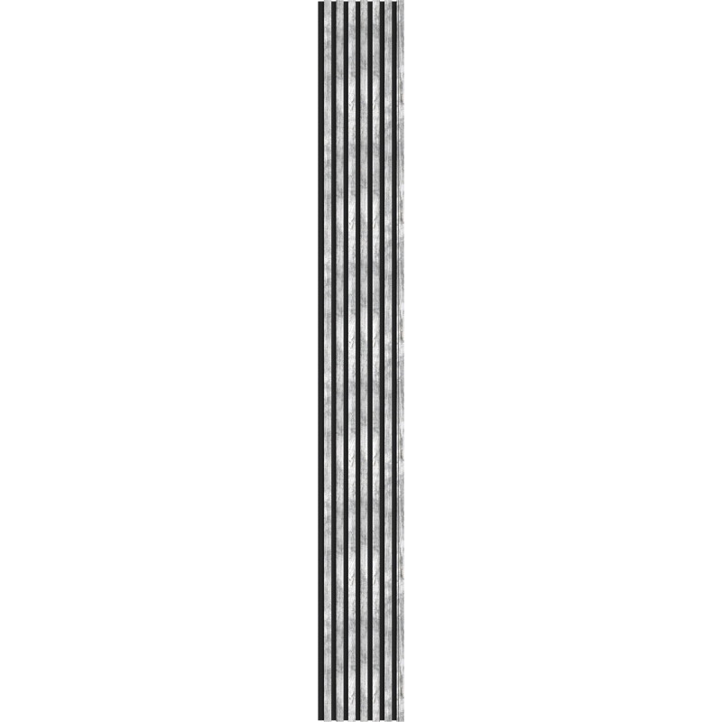 Mexen Lam-B стенни ламели 275 x 31,5 cm, HDF плоча 4 mm, Избелeн Дъб - S100-275317-2812-064