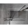Mexen Mist T разтегателна душ кабина 80 x 70 см, прозрачна, хром - 8A4T-080-070-01-00
