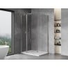 Mexen Mist T душ кабина с отваряща се врата 95 x 120 см, прозрачна, хром - 8A4T-095-120-01-00