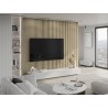 Mexen Lam-B стенни ламели 275 x 30 см, HDF плоча 4 мм, технически фурнир, Пясъчен