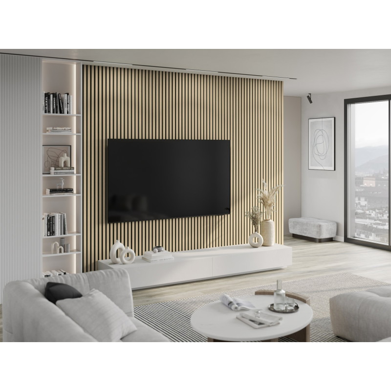 Mexen Lam-F акустични стенни ламели 275 x 30 см, филц 8 мм, технически фурнир,