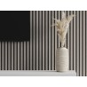 Mexen Lam-B стенни панели 275 x 30 см, HDF плоча 4 мм, технически фурнир, Сребърен