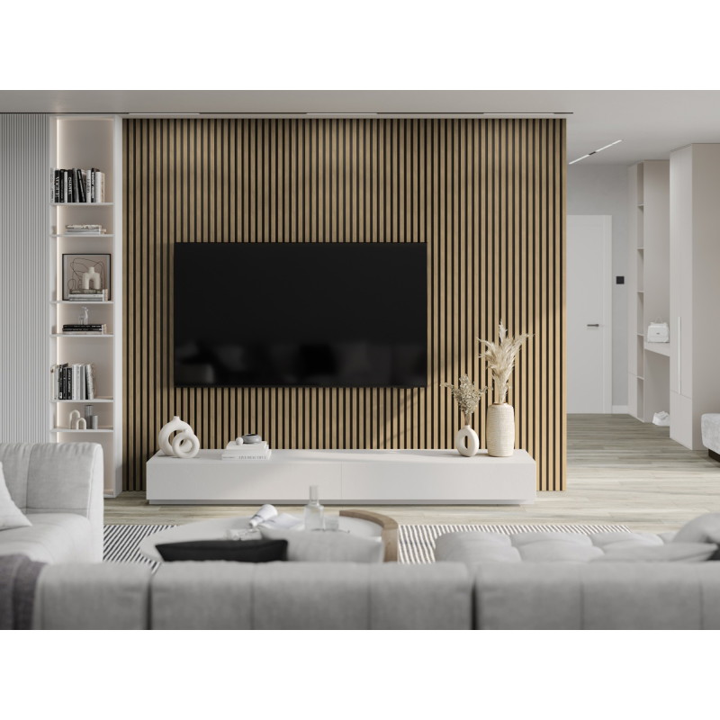 Mexen Lam-B декоративни ламели 275 x 30 см, HDF плоскост 4 мм, технически фурнир,