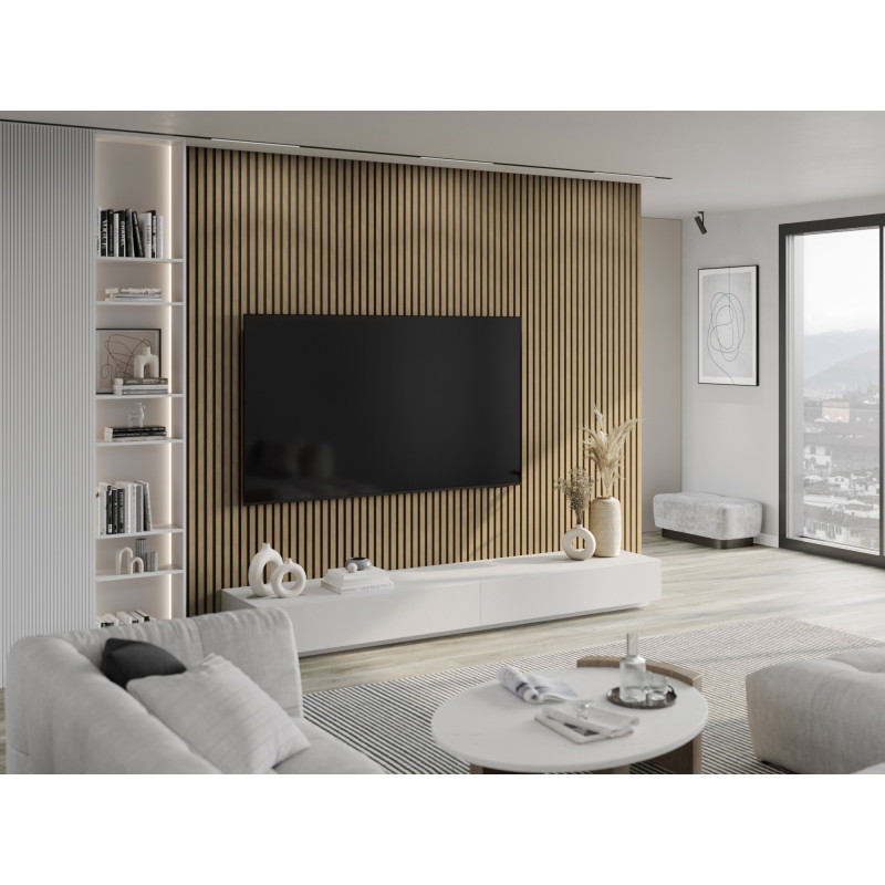 Mexen Lam-B декоративни ламели 275 x 30 см, HDF плоскост 4 мм, технически фурнир,