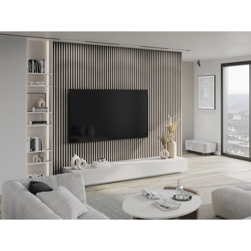 Mexen Lam-F акустични стенни ламели 275 x 30 см, филц 8 мм, технически фурнир,