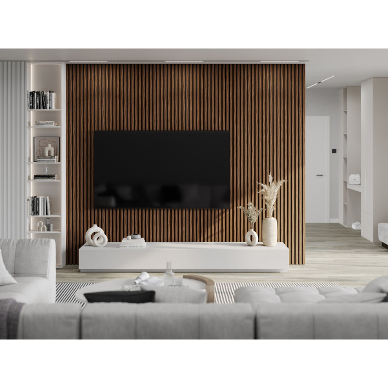 Mexen Lam-F акустични стенни панели 275 x 30 см, филц 8 мм, технически фурнир,