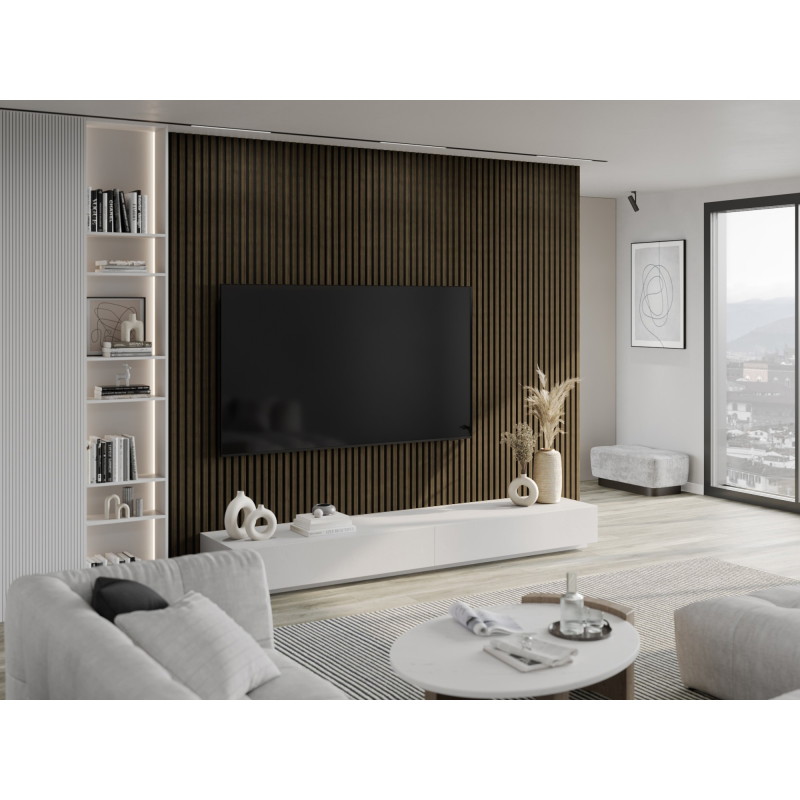 Mexen Lam-F акустични стенни ламели 275 x 30 см, филц 8 мм, технически фурнир,