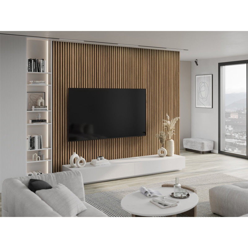 Mexen Lam-F акустични стенни ламели 275 x 30 см, филц 8 мм, технически фурнир,