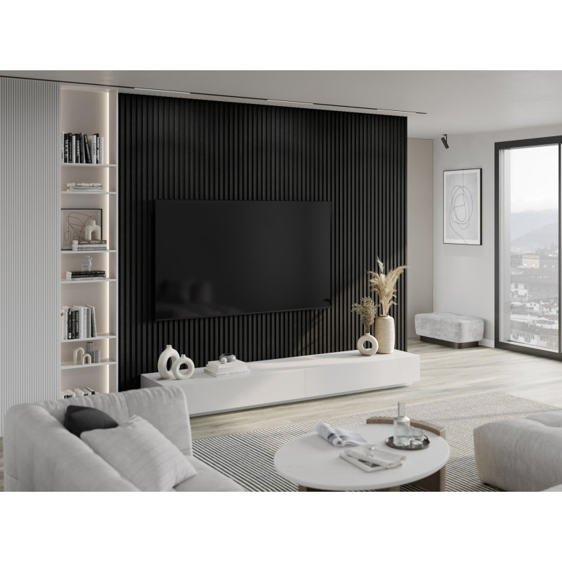Mexen Lam-F акустични стенни ламели 275 x 30 см, 8 мм филц, технически фурнир,