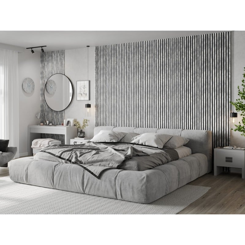 Mexen Lam-B стенни ламели 275 x 31,5 cm, HDF плоча 4 mm, Избелeн Дъб - S100-275317-2812-064