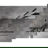 Mexen Mist T сгъваем душ кабина 115 x 120 см, прозрачен, черен - 8A4T-115-120-70-00