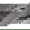 Mexen Mist T лява душ кабина 70 x 70 см, черна мрежа, черна - 8A4T-070-070-70-77-L