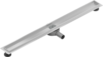 Mexen Flat 360 корпус до оттичане линейно обиране 100 cm, inox - 1040100