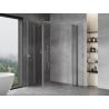 Mexen Mist Duo душ кабина отваряема 110 x 90 см, прозрачна, хром - 8A4-110-090-01-00