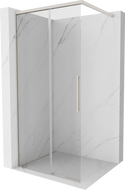 Mexen Rox душ преграда Walk-in 75 x 200 см, прозрачен 8 мм, четкан никел - 8C2-075-003-97-00