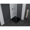 Mexen Pretoria душ кабина сгъваема 90 x 90 см, графит, хром + душ подложка Flat,