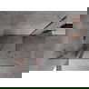 Mexen Mist Duo душ кабина отваряема 95 x 80 см, прозрачна, матиран мед - 8A4-095-080-65-00