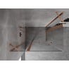 Mexen Mist Duo душ кабина отваряща се 120 x 90 см, прозрачна, четкана мед - 8A4-120-090-65-00