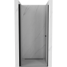 Mexen Pretoria врати за душ кабина, отварящи се, 100 cm, прозрачни, черни - 852-100-000-70-00