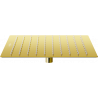 Mexen Slim душ 25 x 25 см, златен - 79125-50