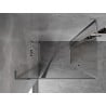 Mexen Mist L Duo въртяща се душ кабина 115 x 105 см, прозрачна, хром - 8A4L-115-105-01-00
