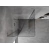 Mexen Mist L Duo отваряща се душ кабина 110 x 110 см, прозрачна, хром - 8A4L-110-110-01-00