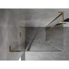 Mexen Mist L Duo душ кабина с отварящи се врати 120 x 90 см, прозрачна, златна - 8A4L-120-090-50-00
