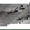 Mexen Mist L Duo душ кабина с отваряеми врати 95 x 90 см, прозрачна, черна - 8A4L-095-090-70-00