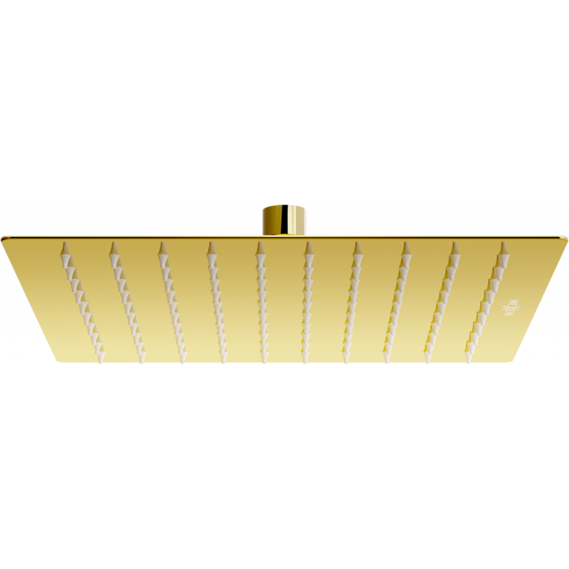 Mexen Slim душ глава 25 х 25 см, златна - 79125-50